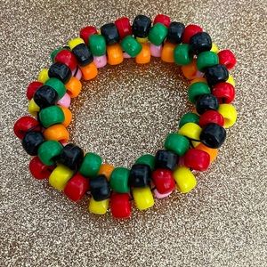 Colorful Kandi Bracelet Festival/ Rave